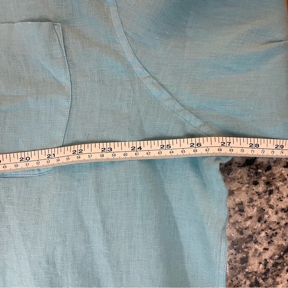 Johnnie-O Men’s Felix Linen Sport shirt LS. Blue. XX Large. NWT - Picture 9 of 9